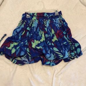 A multi-coloured dress
